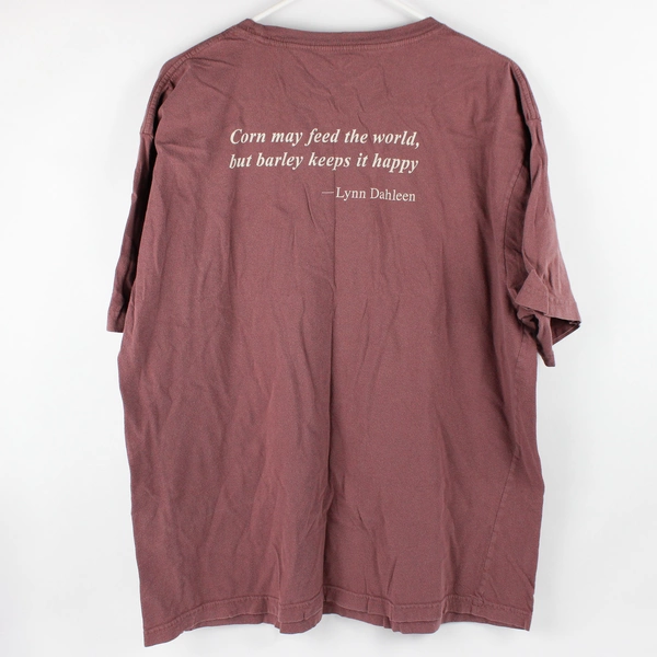 Ouray Sportswear Unisex XL Purple Great Western Malting Co. T-Shirt