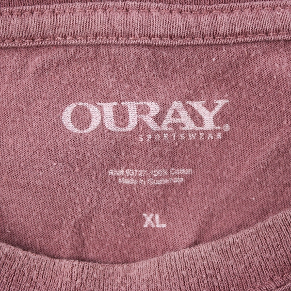 Ouray Sportswear Unisex XL Purple Great Western Malting Co. T-Shirt