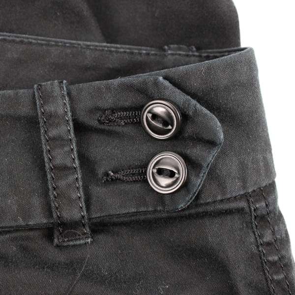 Lifestyle Attitude Women's 18W Black Dress Stretch Capris 