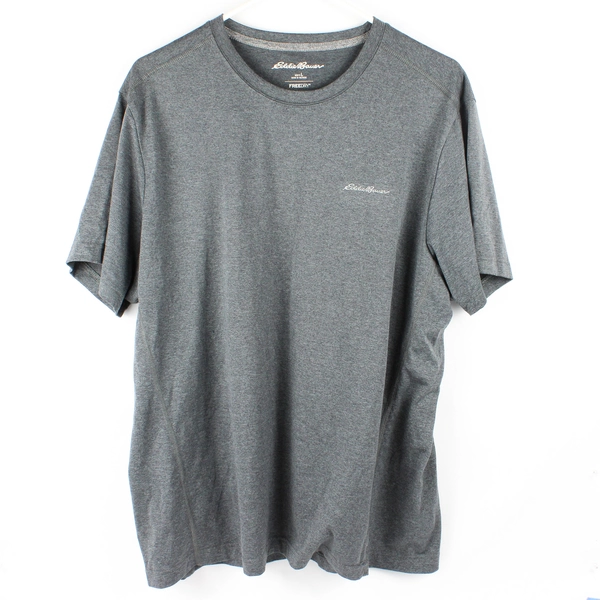 Eddie Bauer Freedry Blue-Gray Athletic T-Shirt Men's Large