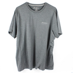 Eddie Bauer Freedry Blue-Gray Athletic T-Shirt Men's Large
