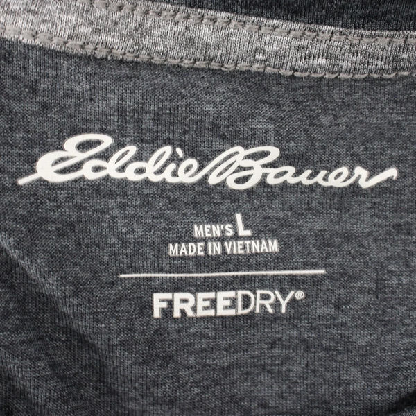 Eddie Bauer Freedry Blue-Gray Athletic T-Shirt Men's Large
