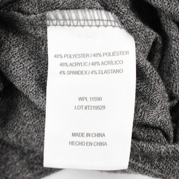 32 Degrees Heat Gray Long-Sleeve Base Layer Athletic Shirt Men's Size Large