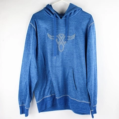 Wrangler 20X Competition Embroidered Blue Hoodie Men's Size Large
