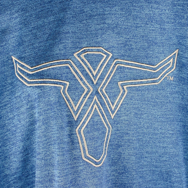 Wrangler 20X Competition Embroidered Blue Hoodie Men's Size Large