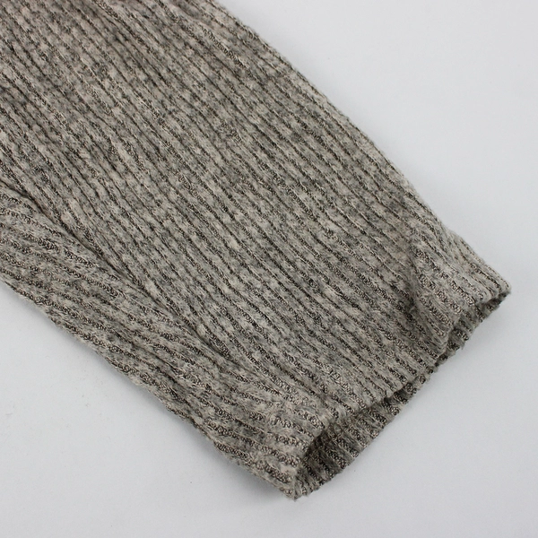 Retrology Gray Long-Sleeve Cowl Neck Sweater Women's Size 1X