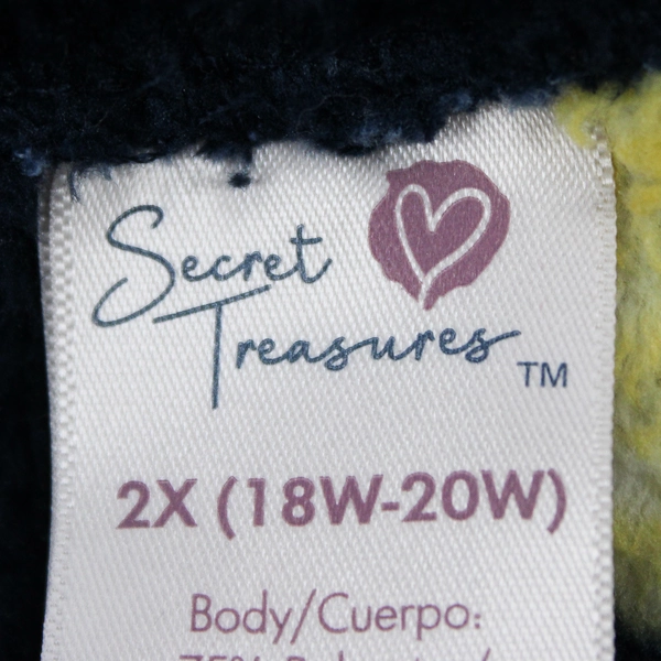 Secret Treasures Sheep Design Fluffy Pajama Pants Women's Size 2X 18W-20W