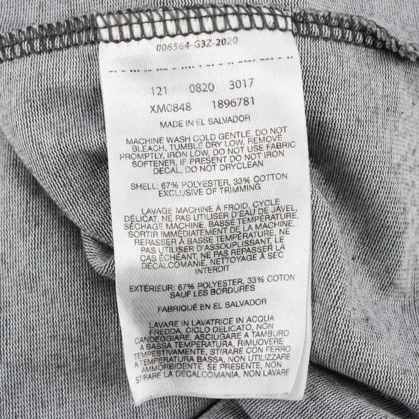 Columbia Gray and Blue Raglan T-Shirt Men's Large