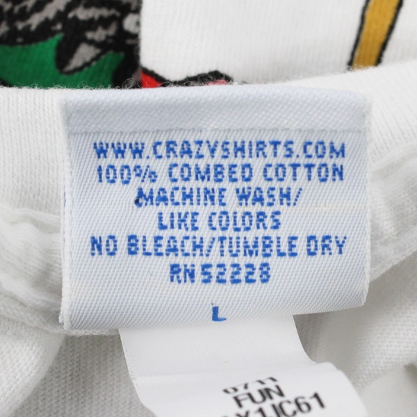 Crazy Shirts B. Kliban Team USA 2012 London Summer Olympics T-Shirt Large FLAW