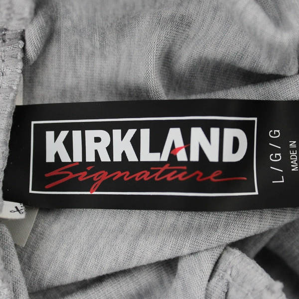 Kirkland Signature Light Gray Sweat Shorts Men's Size Large