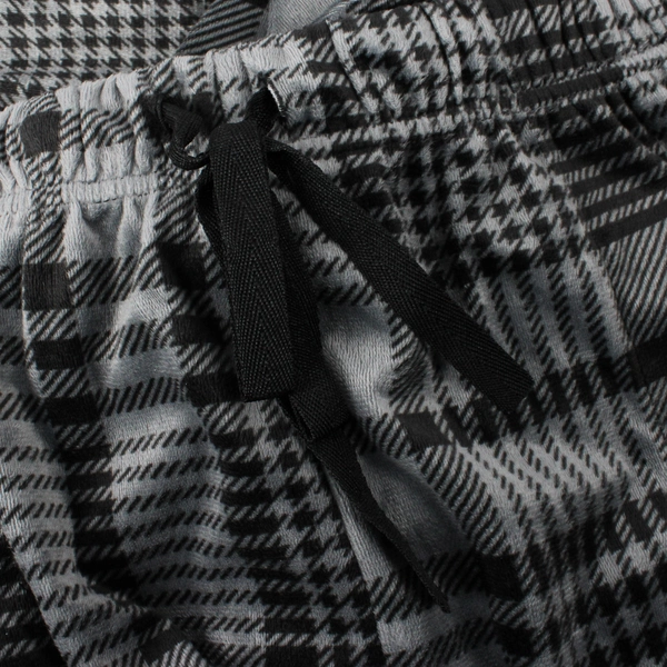 English Laundry Black and Gray Plaid Pajama Pants Men's Size Large