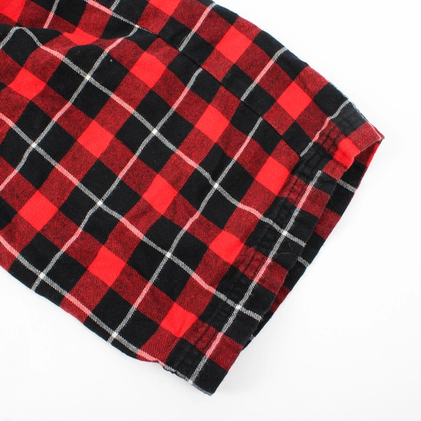 Eddie Bauer Black and Red Check Pajama Pants Men's Size Large