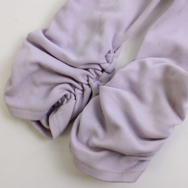 Vintage Size Small Women's Elastic Wrist Lavender Evening Gloves 