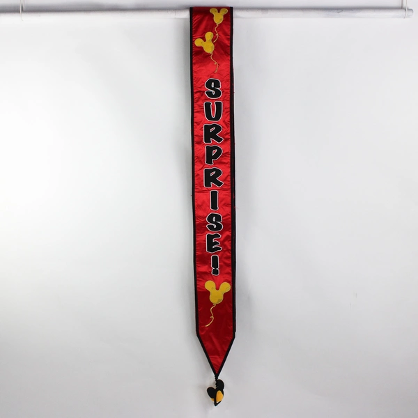 Disney Mickey Mouse Balloon Surprise Red Door Banner Party Decor