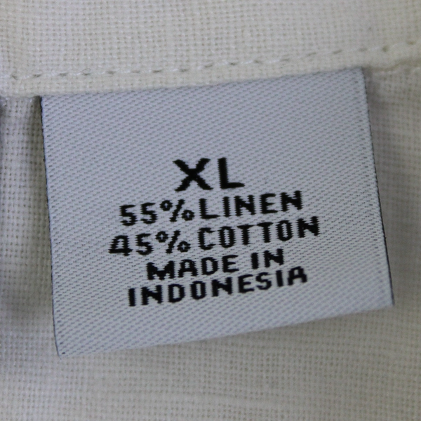 Liz Claiborne White Long Sleeve Button Up Jacket Linen/Cotton Women's Size XL