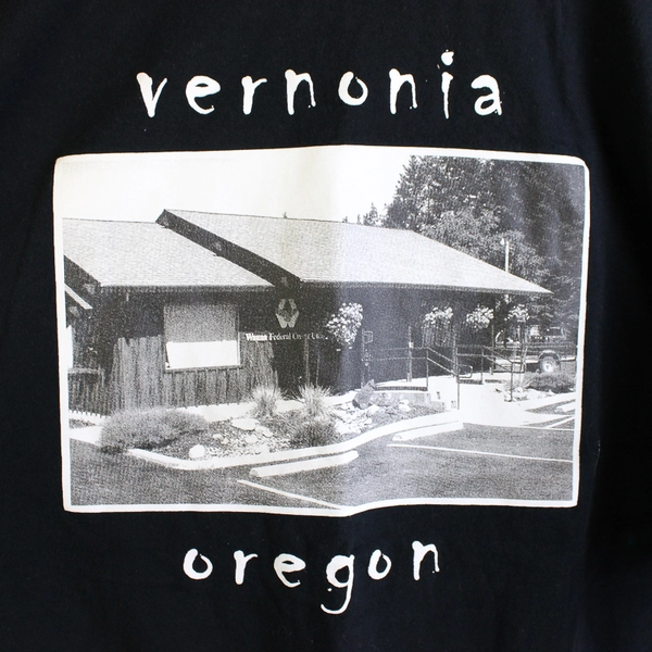 Jerzees Edward And Bella Were Here Printed Black Short Sleeve Shirt Size 3X