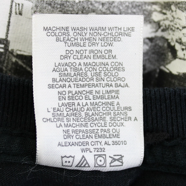 Jerzees Edward And Bella Were Here Printed Black Short Sleeve Shirt Size 3X