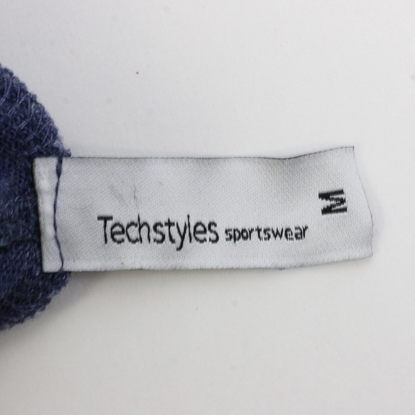 Techstyles Sportswear Roatans Honduras Printed Blue Hoodie Pullover Men's Size M