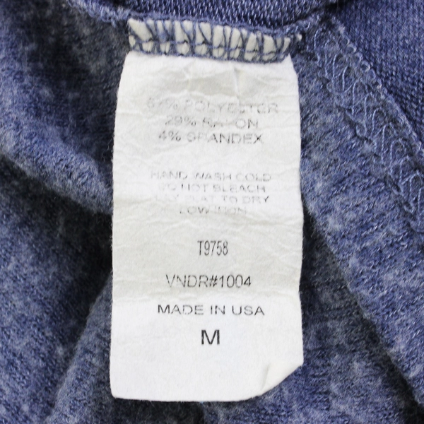 Techstyles Sportswear Roatans Honduras Printed Blue Hoodie Pullover Men's Size M