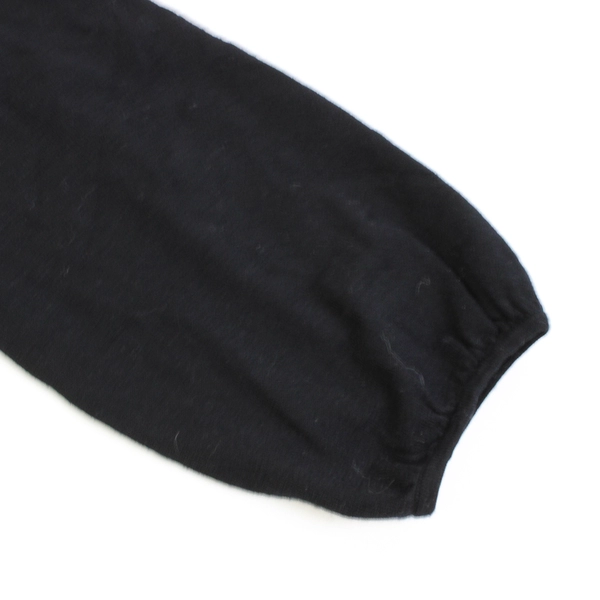 Lark & Ro Solid Black Color Long Sleeve Knit Top Women's Size M