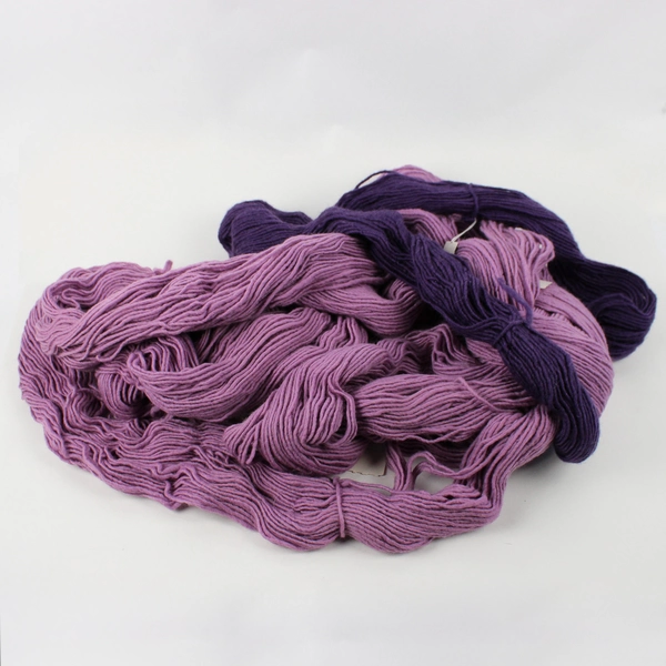 Lot of 6 Brown Sheep Yarn Violet and Lavender
