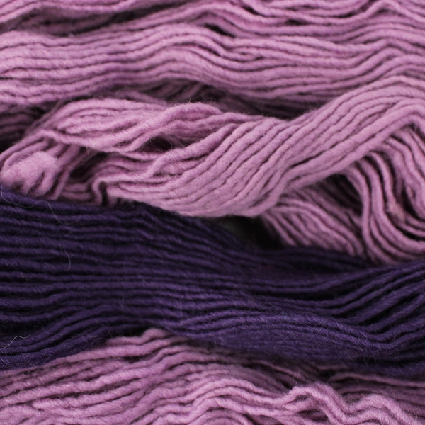 Lot of 6 Brown Sheep Yarn Violet and Lavender