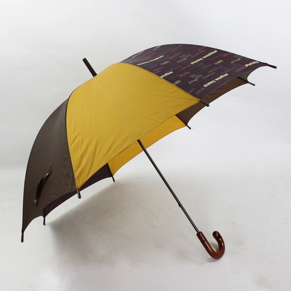 Vintage Aramis Rainy Day Theme Umbrella 44" Diameter