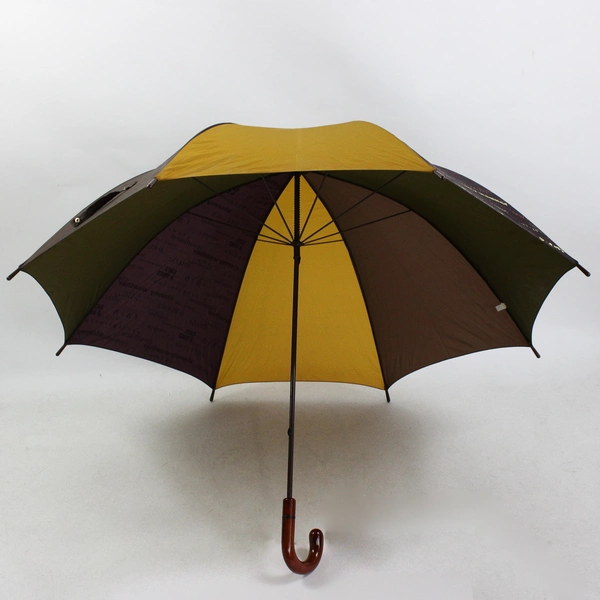 Vintage Aramis Rainy Day Theme Umbrella 44" Diameter