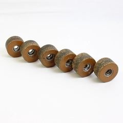 Lot of 6 Sure Grip Replacement Skate Wheels, 2" Round 