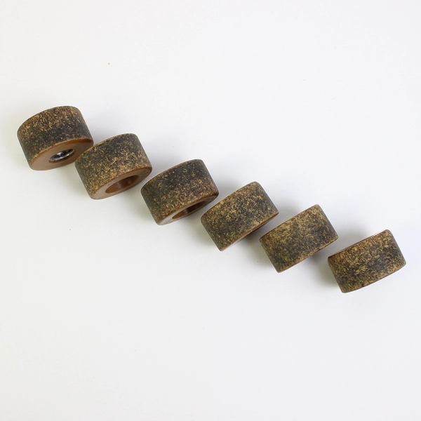 Lot of 6 Sure Grip Replacement Skate Wheels, 2" Round 