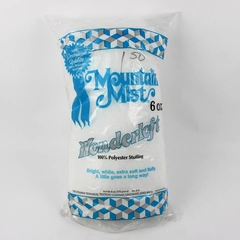 Mountain Mist Wonderloft 100% Polyester Stuffing 6 Oz White