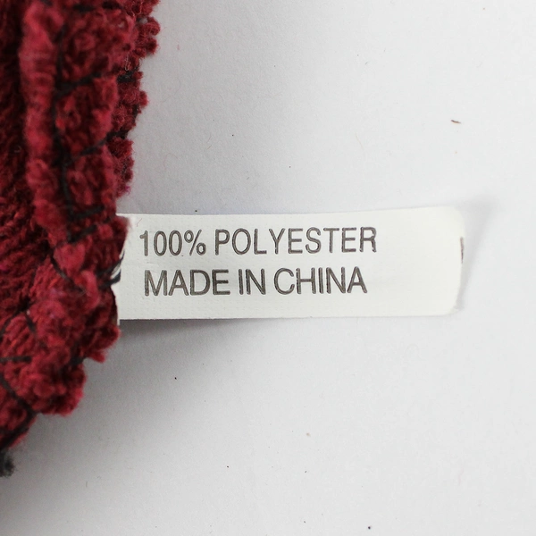 Lot of 2 Men's Knit Beanie Hats One Size Red and Black