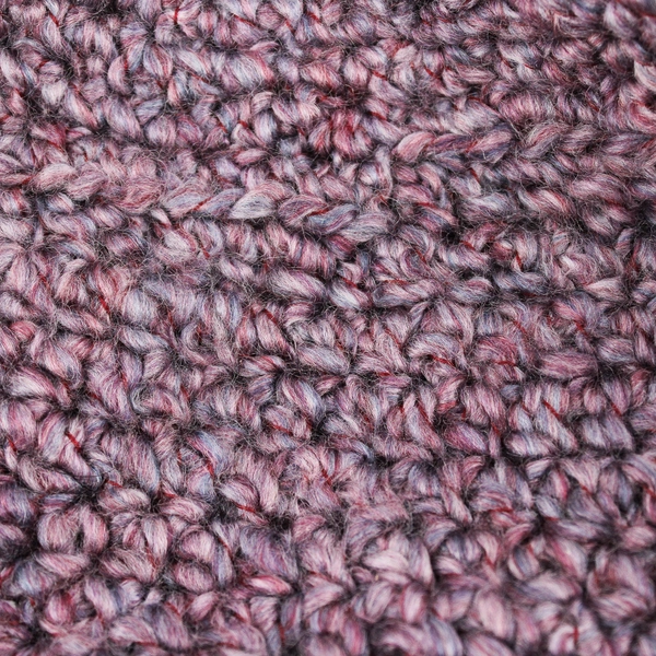 Women's Medium Lavender Purple Handmade Crochet Knit Beanie