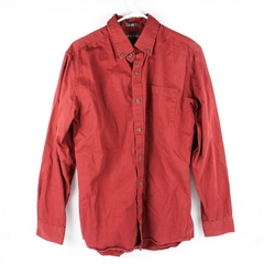 Eddie Bauer Red Classic Fit Button-Down Men's Size Medium