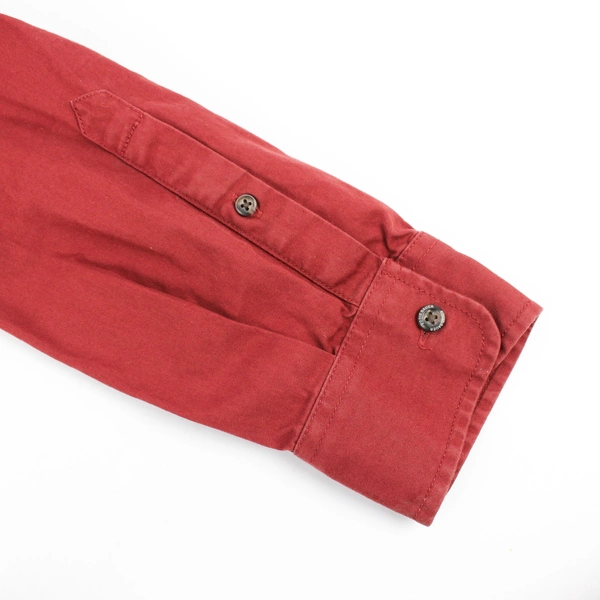 Eddie Bauer Red Classic Fit Button-Down Men's Size Medium