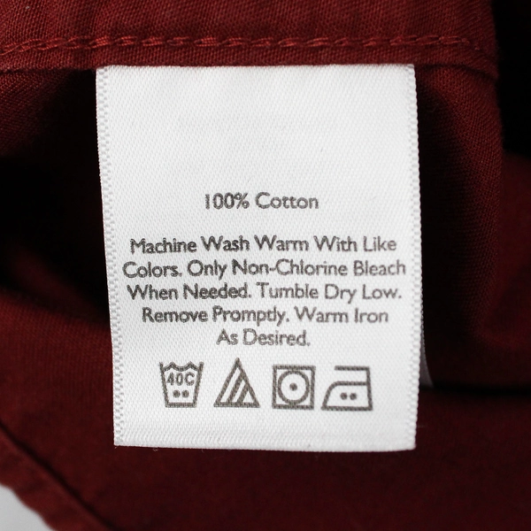 Eddie Bauer Red Classic Fit Button-Down Men's Size Medium