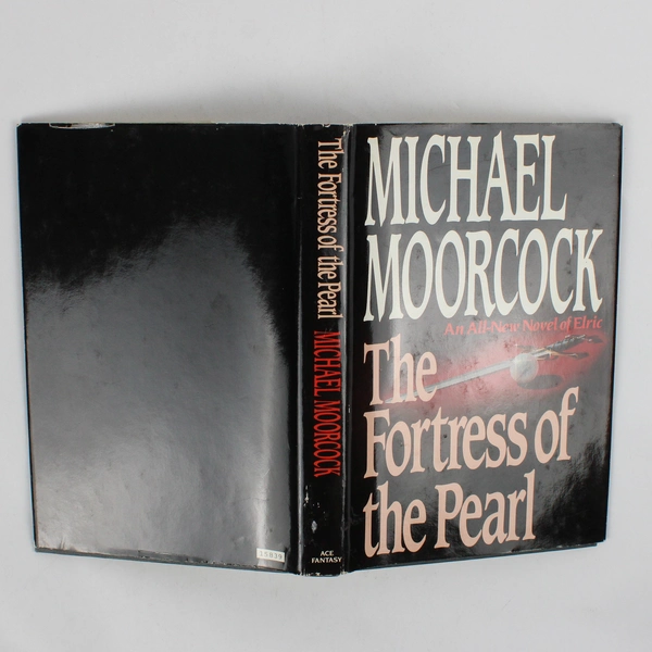 The Fortress of the Pearl Michael Moorcock An Elric Saga Book 1989 HC DJ