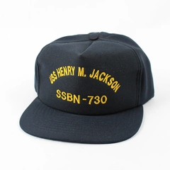 New Era USS Henry M. Jackson SSBN 730 Snapback Hat Men's Small-Medium