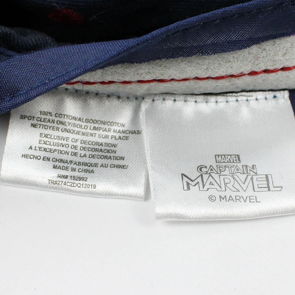 CultureFly Captain Marvel Baseball Cap Adult One Size