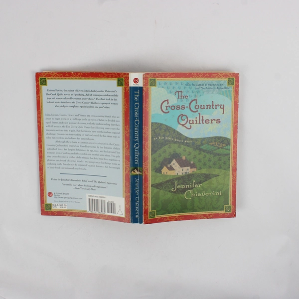 The Cross-Country Quilters by Jennifer Chiaverini 2001 Paperback Novel 