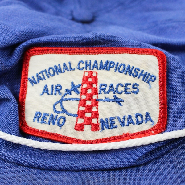 Vintage National Championship Air Races Reno Nevada Baseball Cap FLAWED
