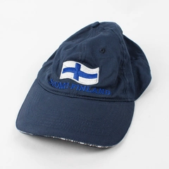 Suomi-Finland Embroidered Navy Blue Adult's Baseball Cap One Size
