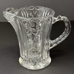 Gorham Garden Serenade Heavy Crystal Pitcher 8.5" Tall 44 oz