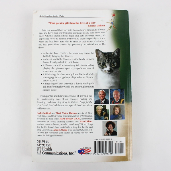 Chicken Soup for the Cat Lover's Soul Various Authors 2005 Paperback