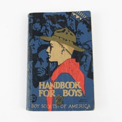 Vintage 1938 Boy Scouts Handbook For Boys Norman Rockwell Cover Illustrated