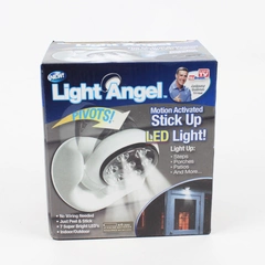 Light Angel Pivoting Motion Activated Stick Up LED Light Indoor/Outdoor
