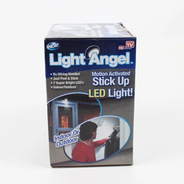 Light Angel Pivoting Motion Activated Stick Up LED Light Indoor/Outdoor