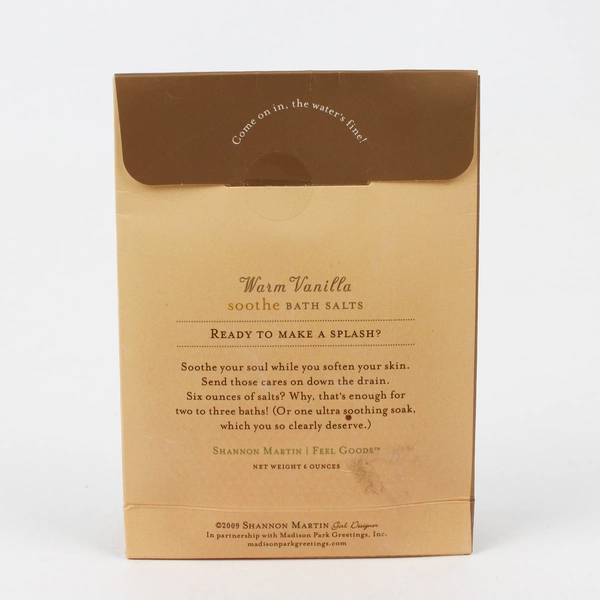 Shannon Martin Girl Designer Warm Vanilla Soothe Bath Salts (6 Oz, 2-3 Baths)