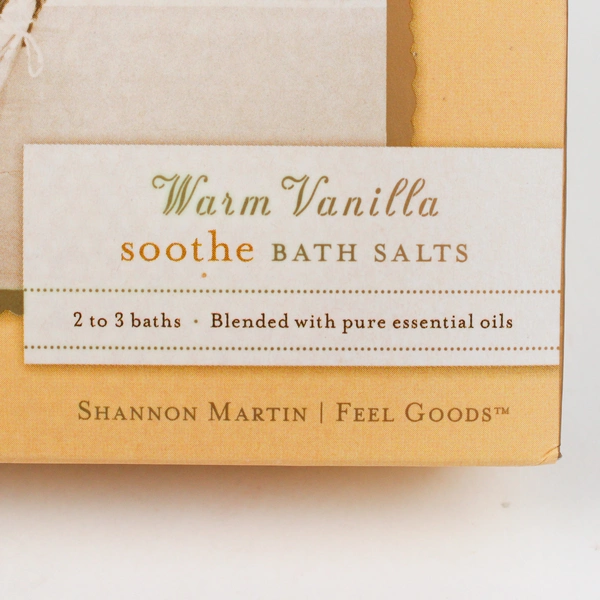 Shannon Martin Girl Designer Warm Vanilla Soothe Bath Salts (6 Oz, 2-3 Baths)