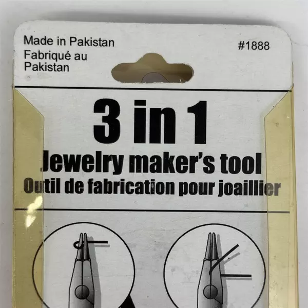 The Beadery 3 In 1 Jewelry Makers Tool With Original Packaging